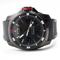 Reloj deportivo Tommy Hilfiger 1790708 de silicona negra para hombre USADO