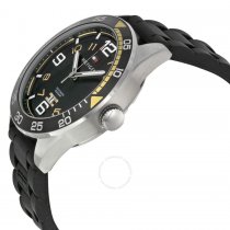 Reloj de cuarzo de silicona negro para hombre de Tommy Hilfiger USADO